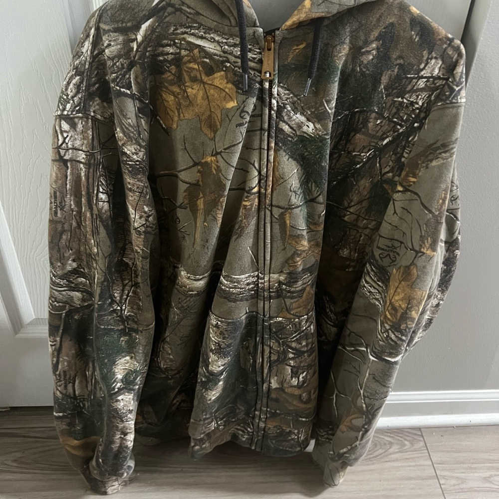 Carhartt Camouflage Jacket - Green and Brown